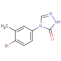 CAS:1440535-69-2 | OR110067 | 4-(4-Bromo-3-methylphenyl)-2,4-dihydro-3H-1,2,4-triazol-3-one