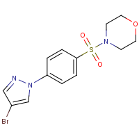 CAS: 1187385-89-2 | OR110069 | 4-{[4-(4-Bromo-1H-pyrazol-1-yl)phenyl]sulfonyl}morpholine