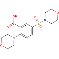 CAS: 796106-55-3 | OR110070 | 2-Morpholin-4-yl-5-(morpholin-4-ylsulfonyl)benzoic acid