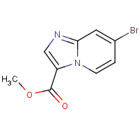 CAS:1313410-86-4 | OR110090 | Methyl 7-bromoimidazo[1,2-a]pyridine-3-carboxylate