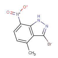 CAS: 1427460-21-6 | OR110098 | 3-Bromo-4-methyl-7-nitro-1H-indazole