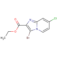 CAS: 1427460-50-1 | OR110101 | Ethyl 3-bromo-7-chloroimidazo[1,2-a]pyridine-2-carboxylate