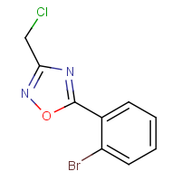 CAS:  | OR110104 | 5-(2-Bromophenyl)-3-(chloromethyl)-1,2,4-oxadiazole