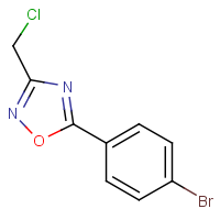 CAS:1152498-89-9 | OR110105 | 5-(4-Bromophenyl)-3-(chloromethyl)-1,2,4-oxadiazole