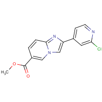 CAS: 1427460-24-9 | OR110127 | Methyl 2-(2-chloropyridin-4-yl)imidazo[1,2-a]pyridine-6-carboxylate