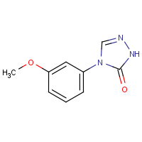 CAS:1427460-99-8 | OR110159 | 4-(3-Methoxyphenyl)-2,4-dihydro-3H-1,2,4-triazol-3-one