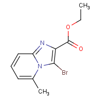 CAS:1123167-64-5 | OR110161 | Ethyl 3-bromo-5-methylimidazo[1,2-a]pyridine-2-carboxylate
