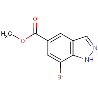 CAS: 1427460-96-5 | OR110164 | Methyl 7-bromo-1H-indazole-5-carboxylate