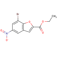 CAS: 1010072-35-1 | OR110176 | Ethyl 7-bromo-5-nitro-1-benzofuran-2-carboxylate