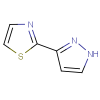 CAS:166196-73-2 | OR110205 | 2-(1H-Pyrazol-3-yl)-1,3-thiazole