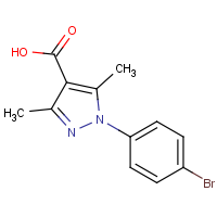 CAS:113808-88-1 | OR110240 | 1-(4-Bromophenyl)-3,5-dimethyl-1H-pyrazole-4-carboxylic acid