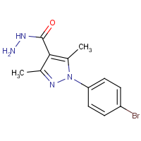 CAS:  | OR110242 | 1-(4-Bromophenyl)-3,5-dimethyl-1H-pyrazole-4-carbohydrazide
