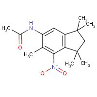 CAS: 500282-05-3 | OR110243 | N-(1,1,3,3,6-Pentamethyl-7-nitro-2,3-dihydro-1H-inden-5-yl)acetamide