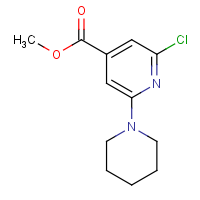 CAS:1227955-17-0 | OR110253 | Methyl 2-chloro-6-piperidin-1-ylisonicotinate