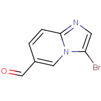 CAS:1004550-20-2 | OR110284 | 3-Bromoimidazo[1,2-a]pyridine-6-carboxaldehyde
