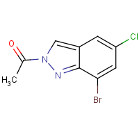 CAS: 1355171-38-8 | OR110361 | 2-Acetyl-7-bromo-5-chloro-2H-indazole