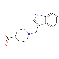 CAS: 100957-76-4 | OR110381 | 1-(1H-Indol-3-ylmethyl)piperidine-4-carboxylic acid