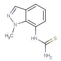CAS:41968-38-1 | OR110401 | N-(1-Methyl-1H-indazol-7-yl)thiourea