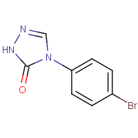 CAS:214117-50-7 | OR110411 | 4-(4-Bromophenyl)-2,4-dihydro-3H-1,2,4-triazol-3-one