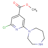 CAS:1427460-33-0 | OR110445 | Methyl 2-chloro-6-(homopiperazin-1-yl)isonicotinate