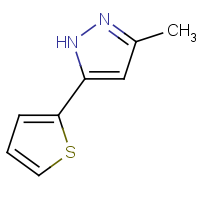 CAS:31618-80-1 | OR110456 | 3-Methyl-5-thien-2-yl-1H-pyrazole
