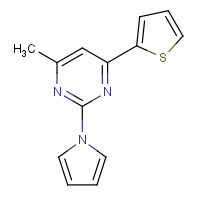 CAS: | OR110459 | 4-Methyl-2-(1H-pyrrol-1-yl)-6-thien-2-ylpyrimidine