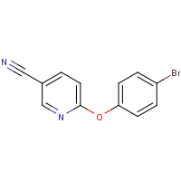 CAS: 1016772-13-6 | OR110475 | 6-(4-Bromophenoxy)nicotinonitrile
