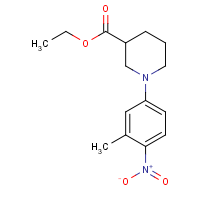 CAS: 927695-14-5 | OR110481 | Ethyl 1-(3-methyl-4-nitrophenyl)piperidine-3-carboxylate