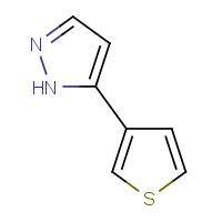 CAS: 19933-25-6 | OR110543 | 5-Thien-3-yl-1H-pyrazole
