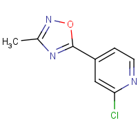 CAS:959240-51-8 | OR110544 | 2-Chloro-4-(3-methyl-1,2,4-oxadiazol-5-yl)pyridine