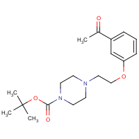 CAS: 351076-06-7 | OR110566 | 3-[2-(4-tert-Butoxycarbonylpiperazin-1-yl)ethoxy]acetophenone