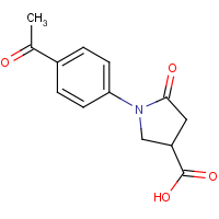 CAS:100394-11-4 | OR110574 | 1-(4-Acetylphenyl)-5-oxopyrrolidine-3-carboxylic acid