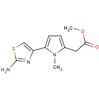 CAS:1227954-54-2 | OR110578 | Methyl [5-(2-amino-1,3-thiazol-4-yl)-1-methyl-1H-pyrrol-2-yl]acetate
