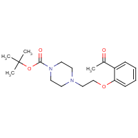 CAS: | OR110581 | 2-[2-(4-tert-Butoxycarbonylpiperazin-1-yl)ethoxy]acetophenone
