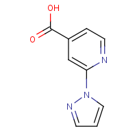 CAS: 1152940-72-1 | OR110593 | 2-(1H-Pyrazol-1-yl)isonicotinic acid