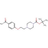 CAS:1227954-75-7 | OR110598 | 4-[2-(4-tert-Butoxycarbonylpiperazin-1-yl)ethoxy]acetophenone