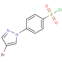CAS: 1174064-62-0 | OR110600 | 4-(4-Bromo-1H-pyrazol-1-yl)benzenesulfonyl chloride