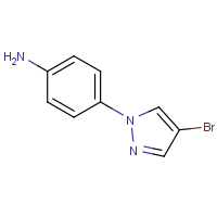 CAS: 681441-17-8 | OR110601 | 4-(4-Bromo-1H-pyrazol-1-yl)aniline