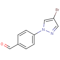 CAS: 1174064-63-1 | OR110602 | 4-(4-Bromo-1H-pyrazol-1-yl)benzaldehyde