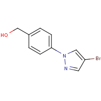CAS:1184193-54-1 | OR110603 | [4-(4-Bromo-1H-pyrazol-1-yl)phenyl]methanol