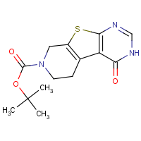CAS:874801-60-2 | OR110627 | tert-Butyl 4-oxo-3,5,6,8-tetrahydropyrido[4',3':4,5]thieno[2,3-d]pyrimidine-7(4H)-carboxylate