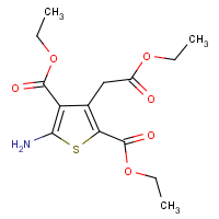 CAS: 58168-14-2 | OR110635 | Diethyl 5-amino-3-(2-ethoxy-2-oxoethyl)thiophene-2,4-dicarboxylate