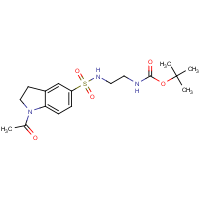 CAS: 1427461-09-3 | OR110645 | tert-Butyl 2-{[(1-acetyl-2,3-dihydro-1H-indol-5-yl)sulfonyl]amino}ethylcarbamate