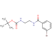 CAS:1427460-40-9 | OR110646 | tert-Butyl 2-[(3-bromobenzoyl)amino]ethylcarbamate