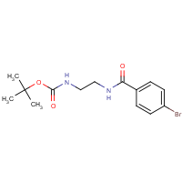 CAS:1008505-59-6 | OR110648 | tert-Butyl 2-[(4-bromobenzoyl)amino]ethylcarbamate