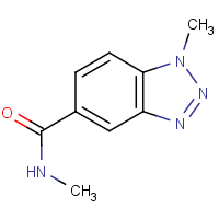 CAS:722470-24-8 | OR110650 | N,1-Dimethyl-1H-1,2,3-benzotriazole-5-carboxamide