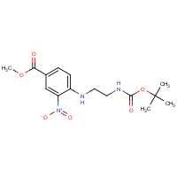 CAS:1198093-70-7 | OR110652 | Methyl 4-({2-[(tert-butoxycarbonyl)amino]ethyl}amino)-3-nitrobenzoate