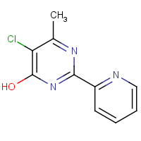 CAS: 286430-67-9 | OR110684 | 5-Chloro-6-methyl-2-(2-pyridyl)pyrimidin-4-ol
