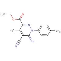 CAS: 120049-79-8 | OR110687 | Ethyl 5-cyano-1,6-dihydro-6-imino-4-methyl-1-(4-methylphenyl)pyridazine-3-carboxylate