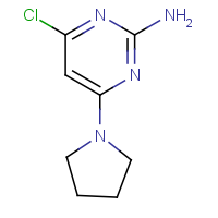 CAS:263276-45-5 | OR110707 | 4-Chloro-6-pyrrolidin-1-ylpyrimidin-2-amine